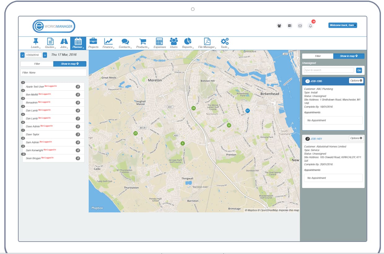Employee Tracking App