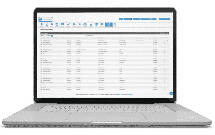 Document Manager - Document history