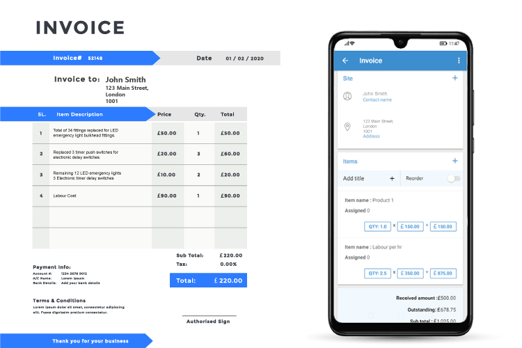  Employee Time Management App - Automated job costing – invoice immediately