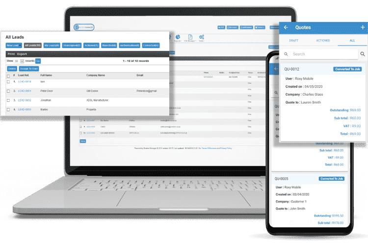 Import All of Your Leads and Convert Leads to Quotes