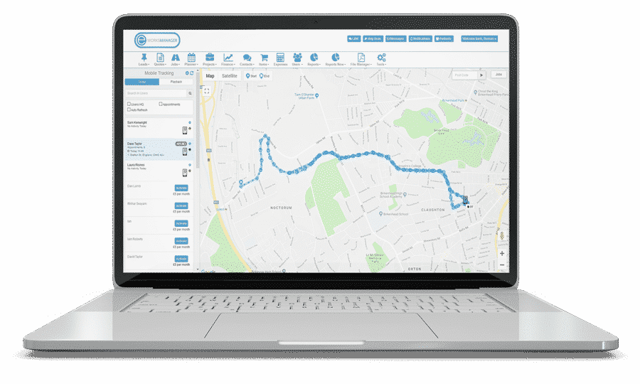 Live Mobile Tracking System Staff tracking software - Live Mobile Tracking System