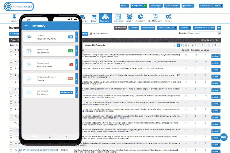 Stock Location Management