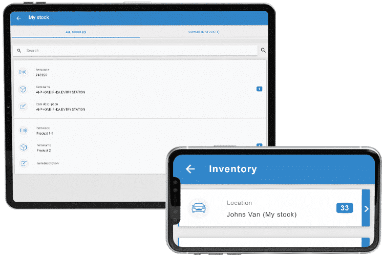 Mobile Inventory App