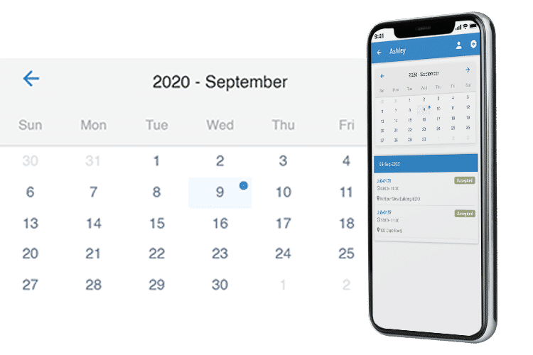 Workplace Scheduling App - Schedule jobs with ease