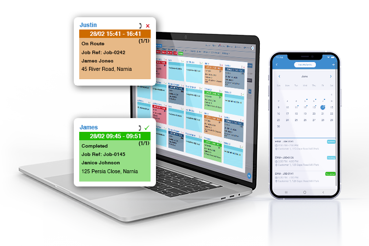 Live Panel view in our Workflow Management System